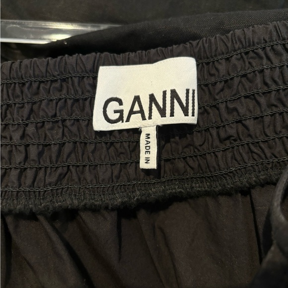 Ganni Cotton Poplin Midi Dress EU 42 - Picture 9 of 11